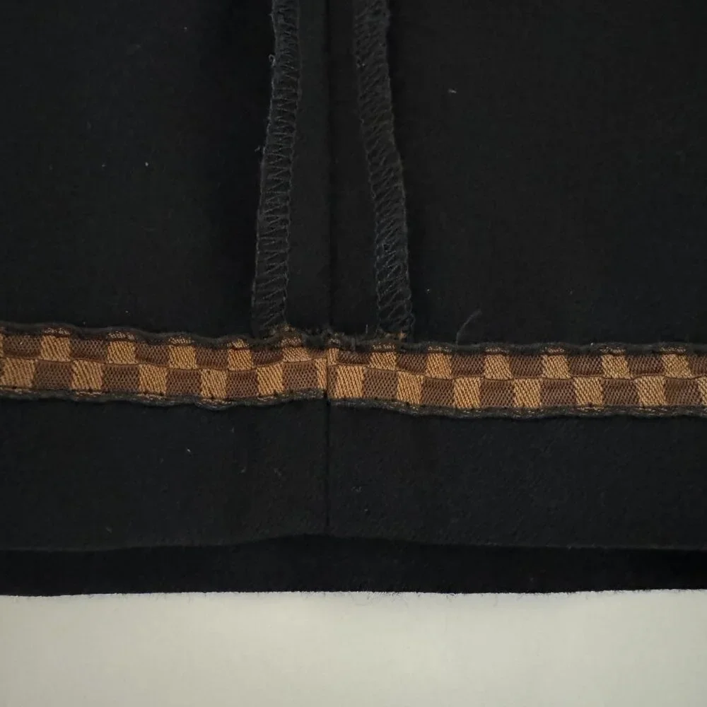Louis Vuitton Men's Drawstring Pants Black, Size 44/US 36